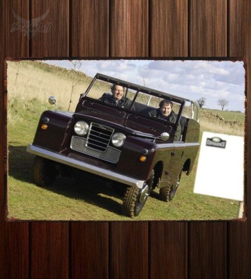 Металлическая табличка Land Rover Series II Royal Car